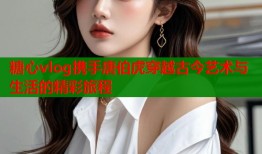 糖心vlog携手唐伯虎穿越古今艺术与生活的精彩旅程