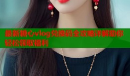 最新糖心vlog兑换码全攻略详解助你轻松领取福利