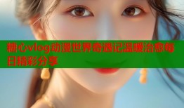 糖心vlog动漫世界奇遇记温暖治愈每日精彩分享