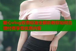 糖心vlog收费标准全解析教你如何合理付费享受优质内容