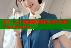 糖心vlog小晚酱教你轻松记录生活精彩瞬间必看秘籍