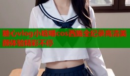 糖心vlog小晗喵cos西施全纪录高清美颜体验精彩不停
