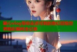 糖心vlog带你走进可莉的奇幻冒险世界精彩瞬间全记录