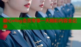 糖心vlog会员专享一天精彩内容全记录