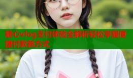 糖心vlog支付体验全解析轻松掌握便捷付款新方式
