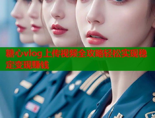 糖心vlog上传视频全攻略轻松实现稳定变现赚钱