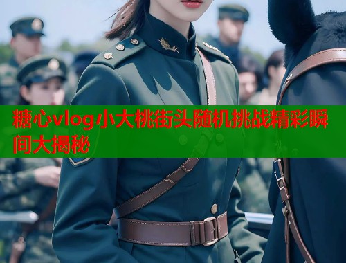 糖心vlog小大桃街头随机挑战精彩瞬间大揭秘