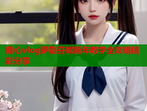 糖心vlog萨勒芬妮新年教学全攻略精彩分享