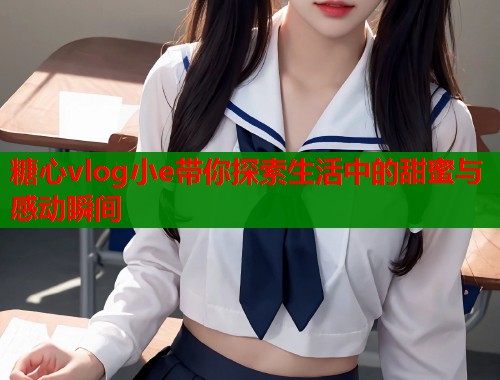 糖心vlog小e带你探索生活中的甜蜜与感动瞬间