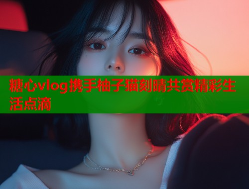 糖心vlog携手柚子猫刻晴共赏精彩生活点滴