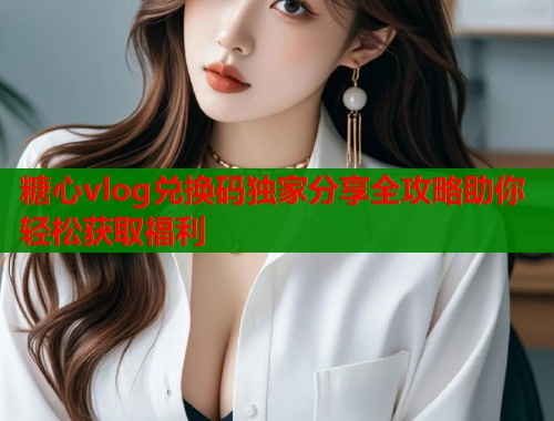糖心vlog兑换码独家分享全攻略助你轻松获取福利