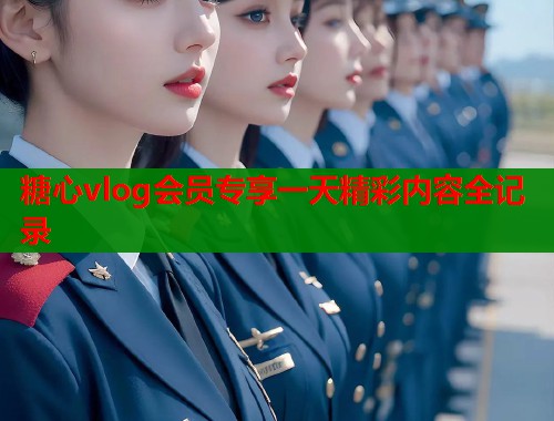 糖心vlog会员专享一天精彩内容全记录