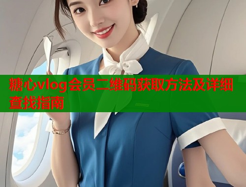 糖心vlog会员二维码获取方法及详细查找指南